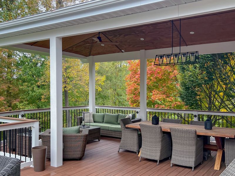 Enclosed Deck Installation detail