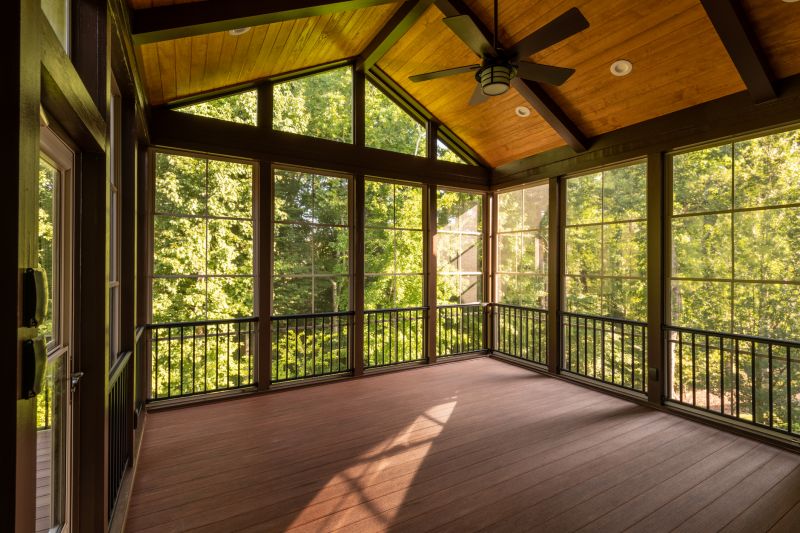Enclosed Patio Installation detail